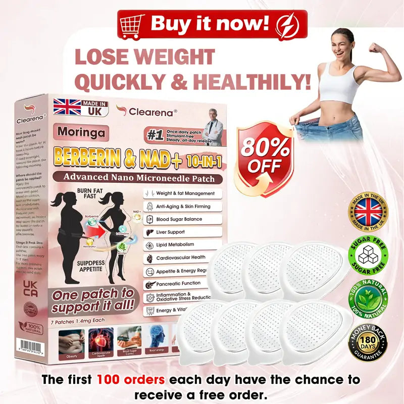 🧑‍⚕️ 𝐎𝐟𝐟𝐢𝐜𝐢𝐚𝐥 𝐔𝐊 𝐒𝐭𝐨𝐫𝐞 🇬🇧| 𝐂𝐥𝐞𝐚𝐫𝐞𝐧𝐚® 𝟏𝟎-𝐢𝐧-𝟏 𝐀𝐝𝐯𝐚𝐧𝐜𝐞𝐝 𝐍𝐚𝐧𝐨 𝐌𝐢𝐜𝐫𝐨𝐧𝐞𝐞𝐝𝐥𝐞 𝐏𝐚𝐭𝐜𝐡 (𝐌𝐨𝐫𝐢𝐧𝐠𝐚 · 𝐁𝐞𝐫𝐛𝐞𝐫𝐢𝐧𝐞 × 𝐍𝐀𝐃+) — 𝐎𝐧𝐜𝐞 𝐃𝐚𝐢𝐥𝐲, 𝐑𝐞𝐬𝐮𝐥𝐭𝐬 𝐢𝐧 𝟕 𝐃𝐚𝐲𝐬