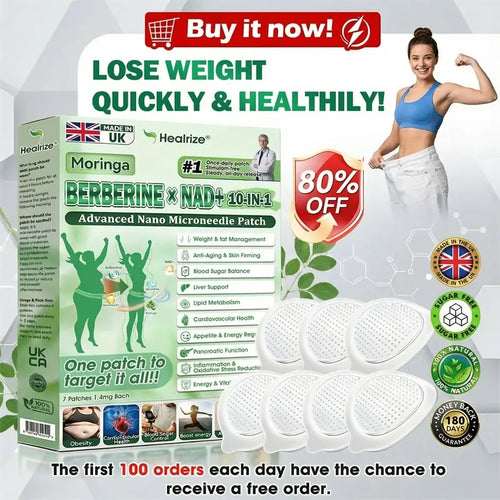 💯 𝐎𝐟𝐟𝐢𝐜𝐢𝐚𝐥 𝐔𝐊 𝐒𝐭𝐨𝐫𝐞🇬🇧 | 🩺 𝐇𝐞𝐚𝐥𝐫𝐢𝐳𝐞® 𝐌𝐨𝐫𝐢𝐧𝐠𝐚 · 𝐁𝐞𝐫𝐛𝐞𝐫𝐢𝐧𝐞 × 𝐍𝐀𝐃+ 𝟏𝟎-𝐢𝐧-𝟏 𝐀𝐝𝐯𝐚𝐧𝐜𝐞𝐝 𝐍𝐚𝐧𝐨 𝐌𝐢𝐜𝐫𝐨𝐧𝐞𝐞𝐝𝐥𝐞 𝐏𝐚𝐭𝐜𝐡 — 𝐎𝐧𝐜𝐞 𝐃𝐚𝐢𝐥𝐲, 𝐕𝐢𝐬𝐢𝐛𝐥𝐞 𝐑𝐞𝐬𝐮𝐥𝐭𝐬 𝐢𝐧 𝟕 𝐃𝐚𝐲𝐬 🧑‍⚕️